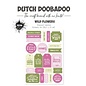 Dutch Doobadoo Stansvel Wild Flowers teksten A4