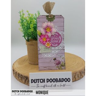 Dutch Doobadoo Sticker Wild Flower A5 Transparant