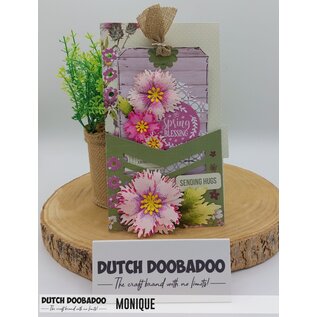 Dutch Doobadoo Stansvel Wild Flowers teksten A4