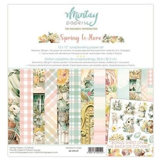 Mintay Papers 12 x 12 Paper Set - Spring Is Here