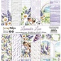 ScrapBoys Lavender Love paperset 12 vl+cut out elements- 250gr 30,5cmx30,5cm