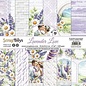 ScrapBoys Lavender Love paperpad 24 vl+cut out elements- 250gr 15,2cmx15,2cm