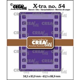 Crealies Stansmal Xtra no. 54 ATC Filmstrip