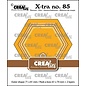 Crealies Stansmal Xtra Kiekeboe zeshoek  71x81mm