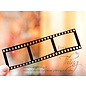 Crealies Stansmal Filmstrip golvend horizontaal