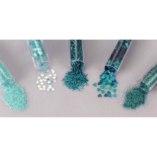 Hobby & Crafting Fun Glitterset assorti Fairy Tale 1,8 GR 5 ST