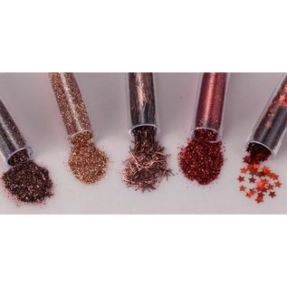 Hobby & Crafting Fun Glitterset assorti Delicious 1,8 GR 5 ST