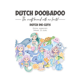 Dutch Doobadoo Die-Cuts Kleine zeemeermin 33 pcs