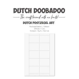 Dutch Doobadoo Basics postzegels 5pcs (Lickable paper)
