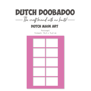 Dutch Doobadoo Mask art Postzegel