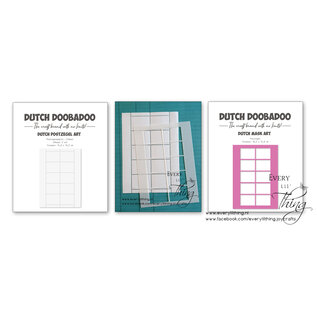 Dutch Doobadoo Mask art Postzegel