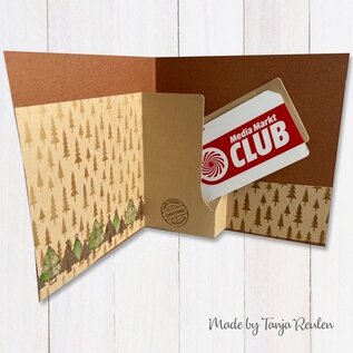 Nellie's Choice Clear Stamp Christmas Trees