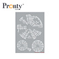 Pronty Stencil Broken Circles A5