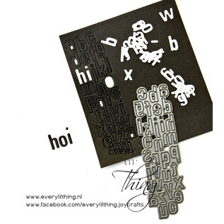 Marianne Design Craftables Punch Die Alphabet (CR1594)