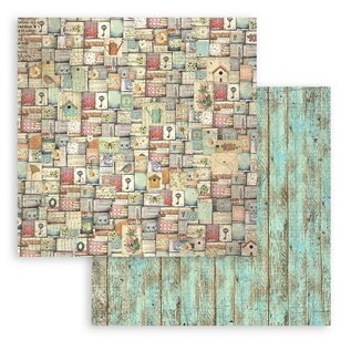 Stamperia Paper pad Garden 20.3x20.3 cm