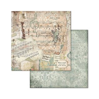 Stamperia Paper pad Imagine 20.3x20.3 cm