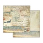 Stamperia Paper pad Around the World 20.3x20.3 cm