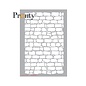 Pronty Mask stencil A5 Brickwall