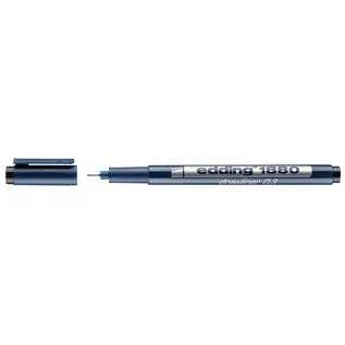 Edding Precisie fineliner 0.35mm Zwart