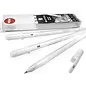 Tsukineko Gelly roll gelpen 05, 08 & 10 Wit 3stuks