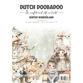 Dutch Doobadoo Collage paperset winter wonderland