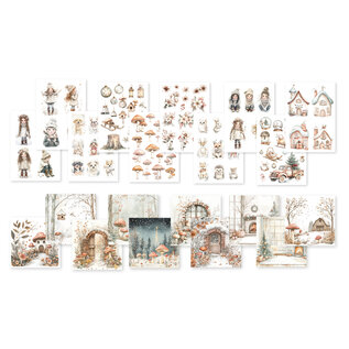 Dutch Doobadoo Collage paperset winter wonderland
