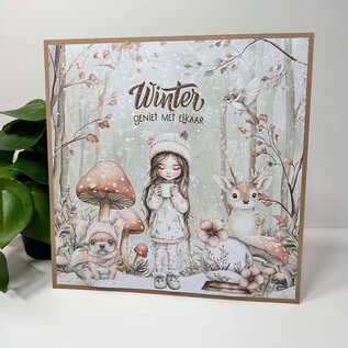 Dutch Doobadoo Collage paperset winter wonderland