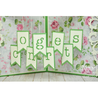 Joy!Crafts Snijstencils - Noor! - Alfabetbanner 29 st