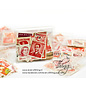 Postzegels rood
