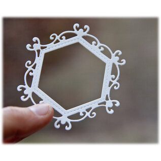 Joy!Crafts Snijstencil - Mery's zeshoek sierlijk