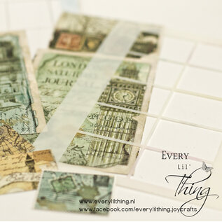 Dutch Doobadoo Mask art Postzegel