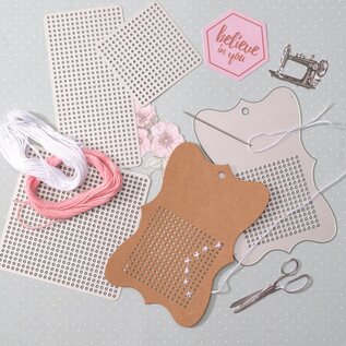 Vaessen Creative Snijmal Cross Stitch Schulp