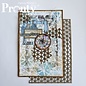 Pronty Embellishment B&W label 34 pcs