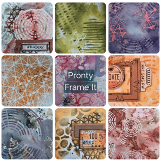 Pronty Embellishment Frames 15 pcs