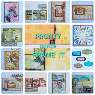 Pronty Embellishment Frames 15 pcs