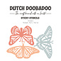Dutch Doobadoo Sticky Stencil Vlinders