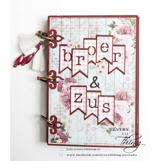 Joy!Crafts Snijstencils - Noor! - Alfabetbanner 29 st