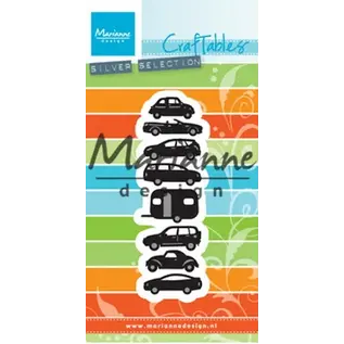 Marianne Design Craftables snij- embosstencil Auto's