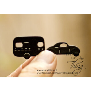 Marianne Design Craftables snij- embosstencil Auto's