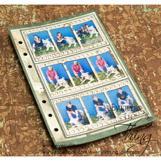 Crealies Stansmal Filmstrip golvend verticaal CLXtra80 48x84mm