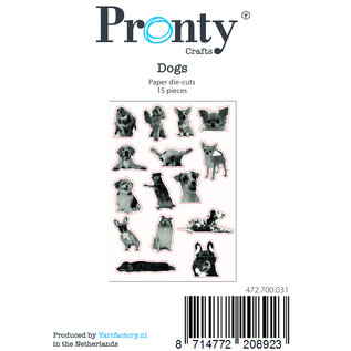 Pronty  Embellishment Dogs 15pcs