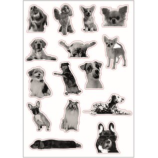 Pronty  Embellishment Dogs 15pcs