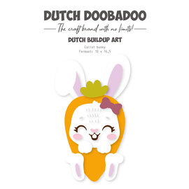 Dutch Doobadoo Build up art Carrot bunny