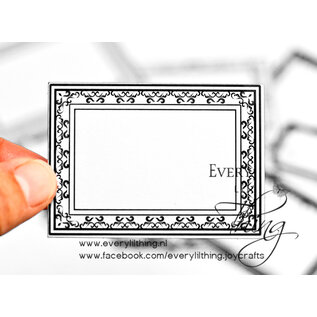 Pronty Embellishment Frames 15 pcs