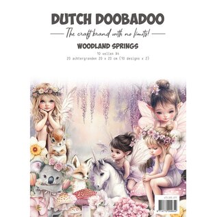 Dutch Doobadoo Collage Paperset Woodland Springs