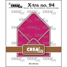 Crealies Stansmal Open Envelop