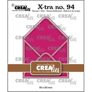 Crealies Stansmal Open Envelop CLXtra94