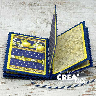Crealies StanssetTwist & Pop B7 Panelen, Leporello & Miniboekje Postzegel nr 336