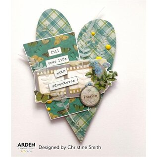 Arden Creative Studio Papierblok Hidden Creek  8"x8"