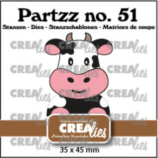 Crealies Stansset Koe no. 51